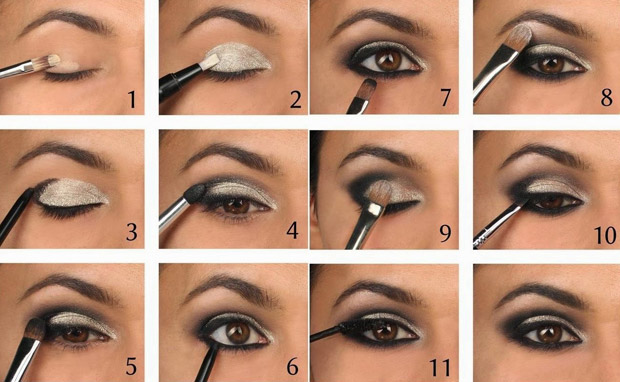 Evening Makeup for Brown Eyes: A Step-by-Step Guide with Green Shades