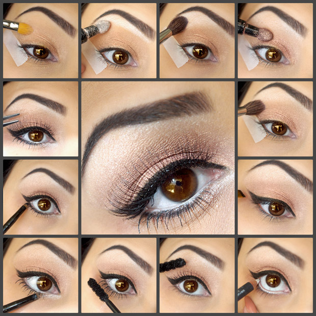 Evening Makeup for Brown Eyes: A Step-by-Step Guide with Green Shades