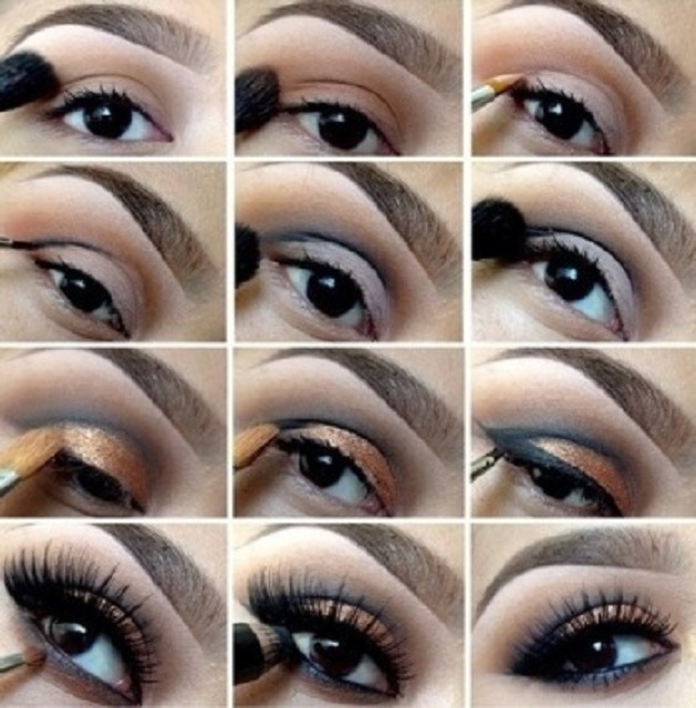 Evening Makeup for Brown Eyes: A Step-by-Step Guide with Green Shades