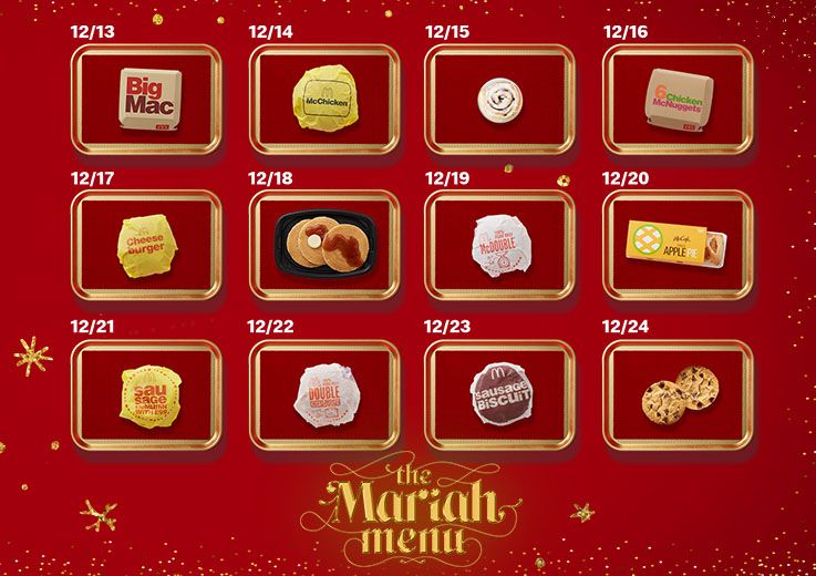 McDonald s & Mariah Carey: Free Food Giveaway for the Holidays