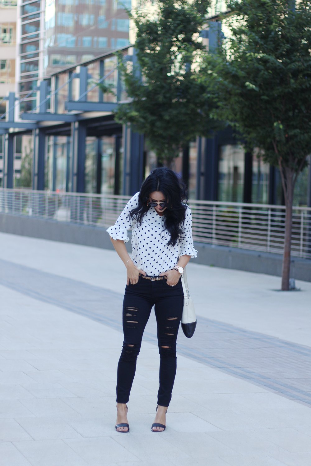 Polka Dot Style: Balancing Girly & Edgy Streetwear
