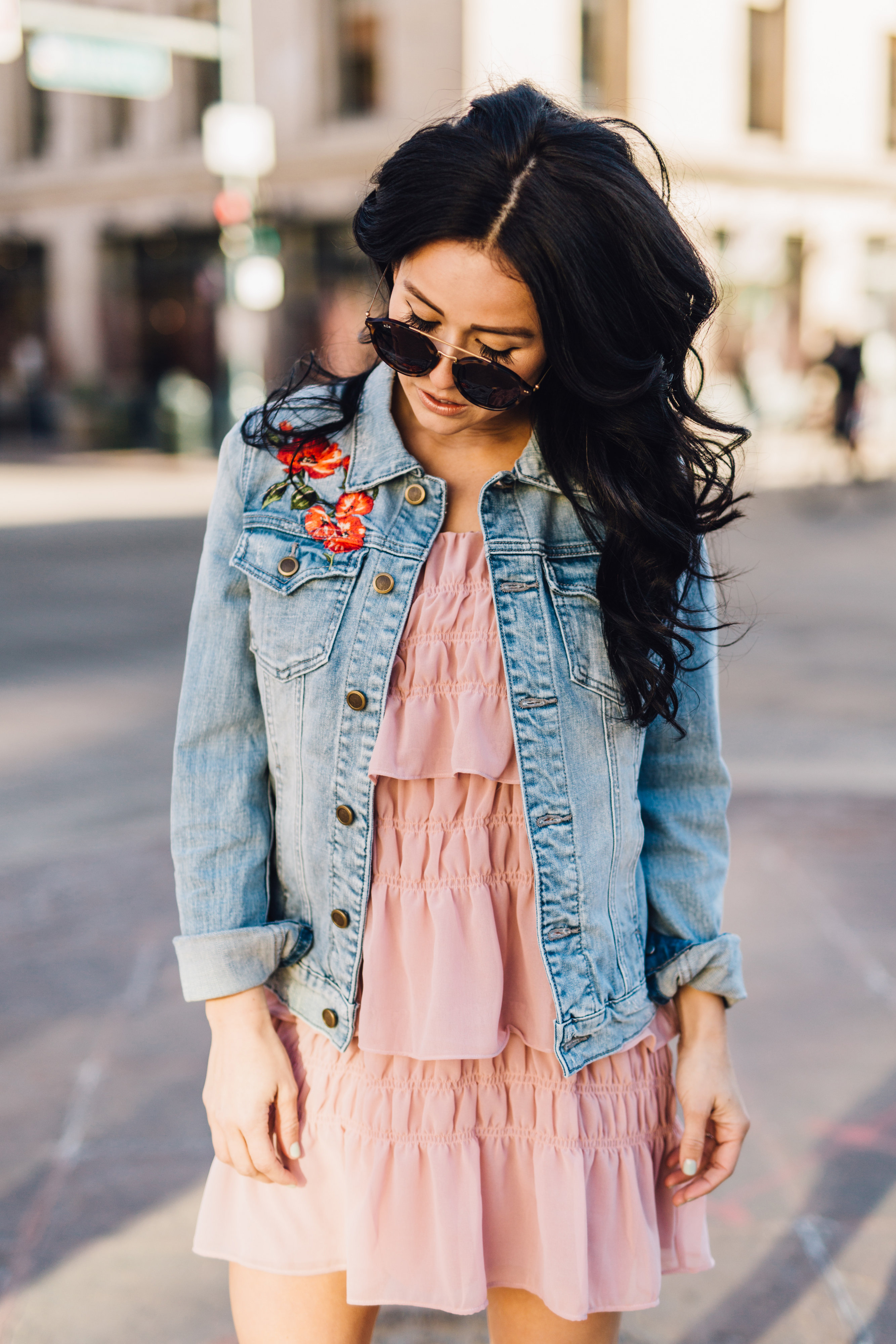 Embroidered & Ruffled Denim Jackets: Style Guide & Trends