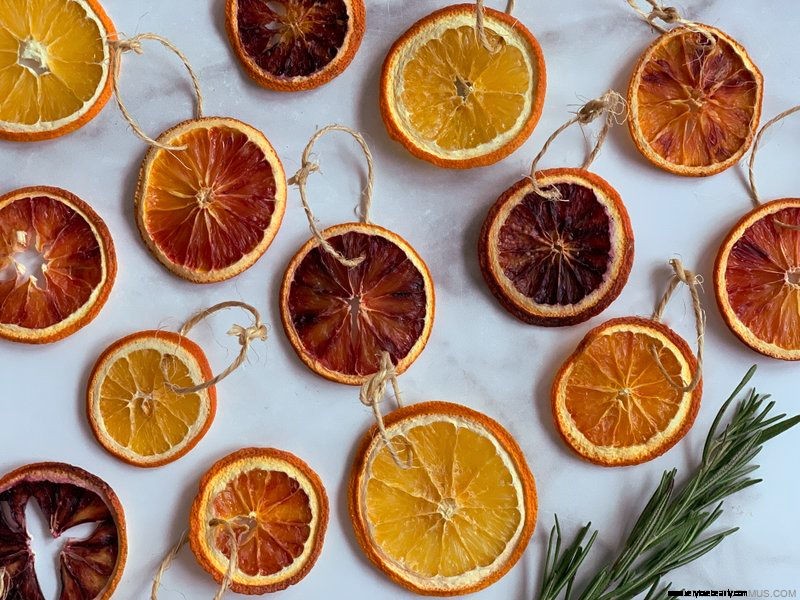 DIY Dried Orange Slices: Easy Christmas Ornaments & Festive Decor