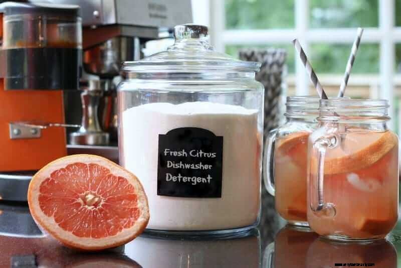 Effective Homemade Dishwasher Detergent Recipe | Natural Cleaning