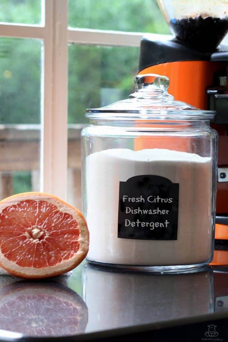 Effective Homemade Dishwasher Detergent Recipe | Natural Cleaning