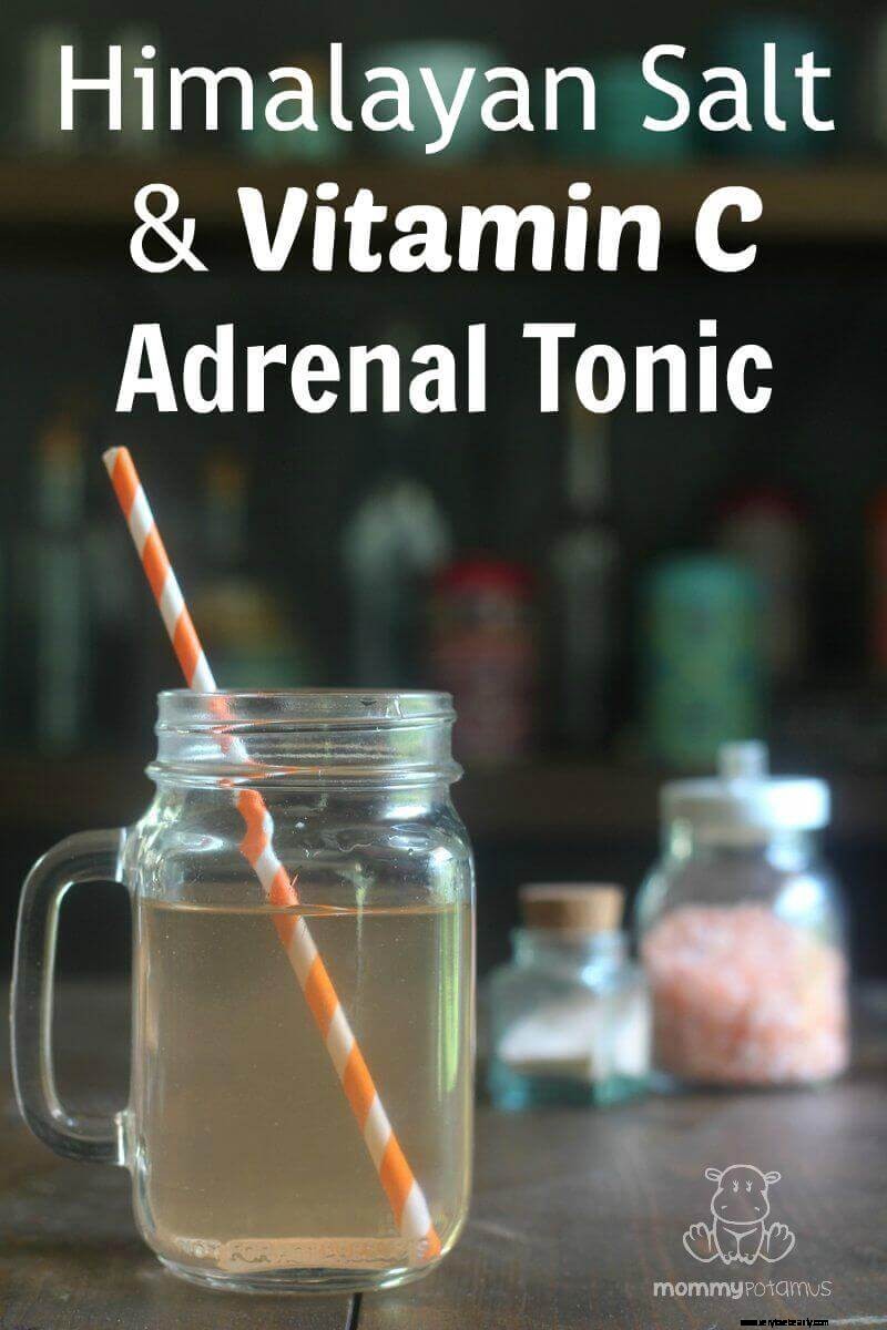 Himalayan Salt & Vitamin C Tonic for Adrenal Support