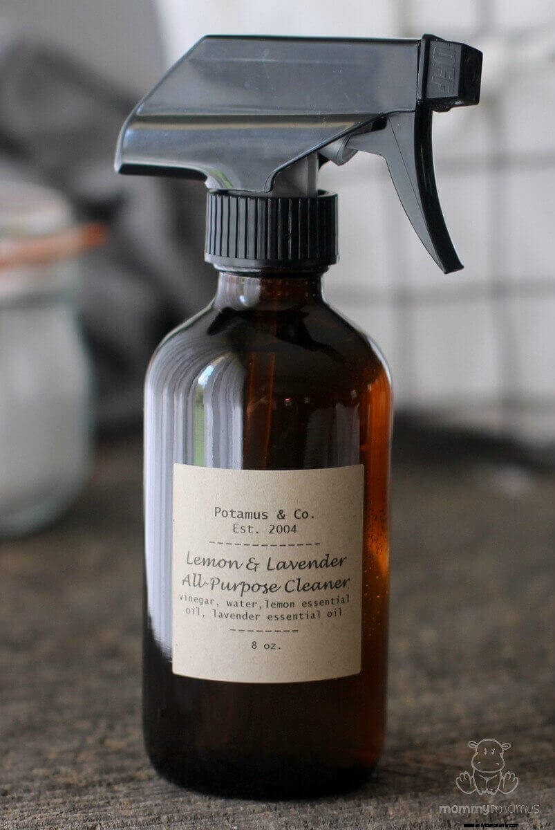 DIY Lemon & Lavender All-Purpose Cleaner - Natural Cleaning Recipe