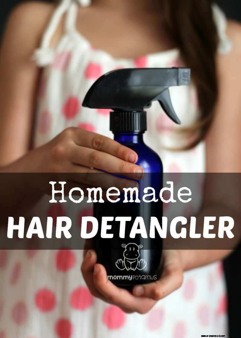 DIY Hair Detanglers: 3 Simple & Natural Recipes