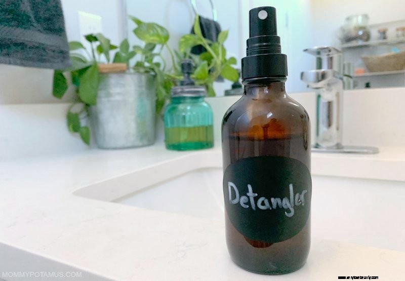 DIY Hair Detanglers: 3 Simple & Natural Recipes