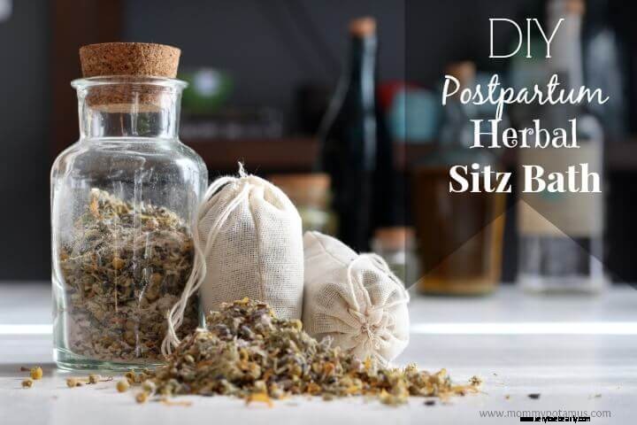 Soothing Postpartum Sitz Bath Recipe for New Moms | Mommypotamus