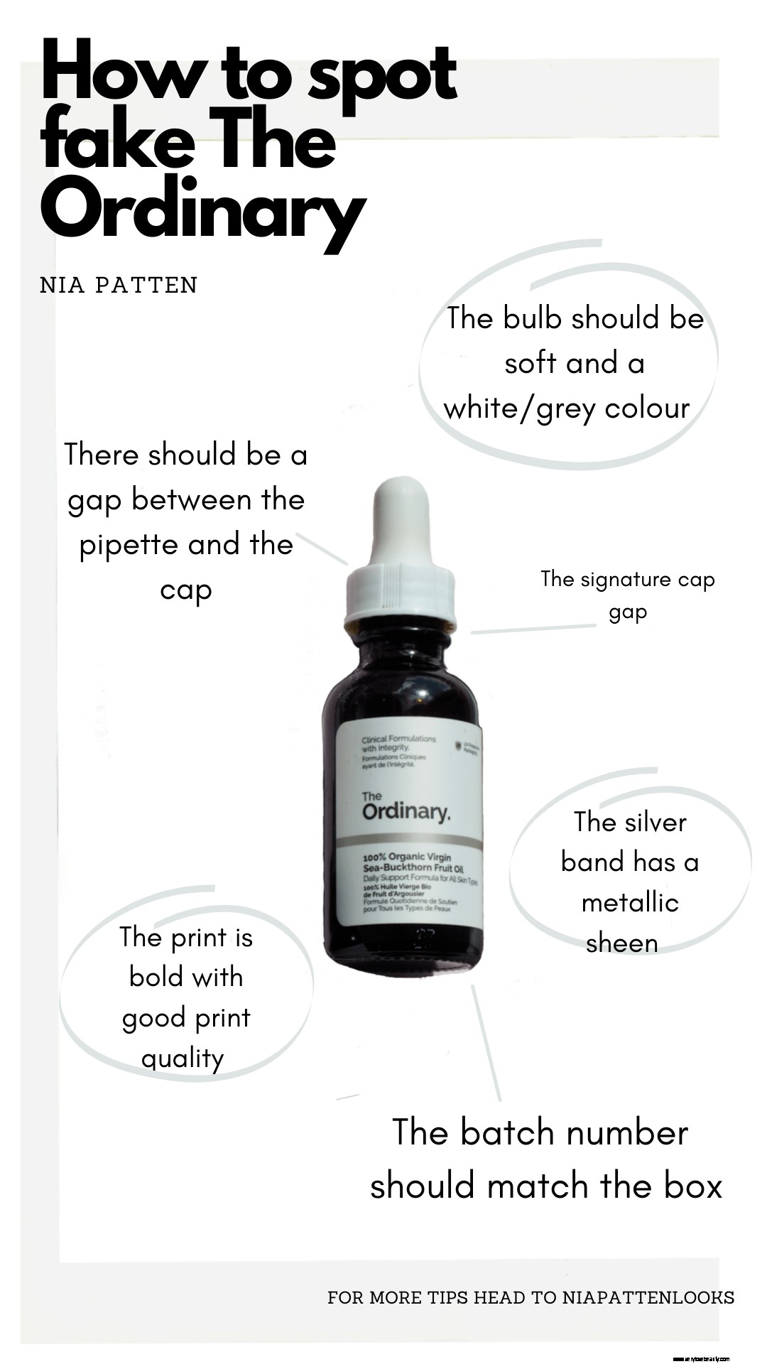 Spotting Fake The Ordinary Products: A Comprehensive Guide
