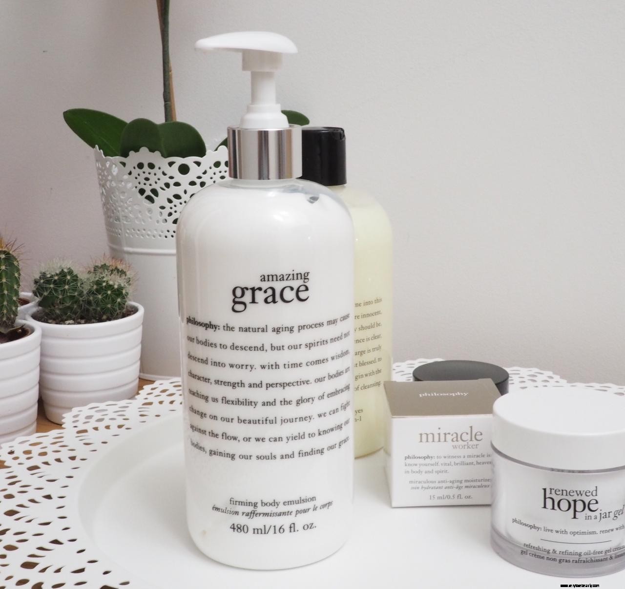 Philosophy Skincare Review: Hope & Grace Initiative & Product Impressions