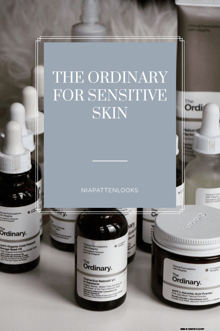 The Ordinary for Sensitive Skin: A Guide to Gentle Skincare