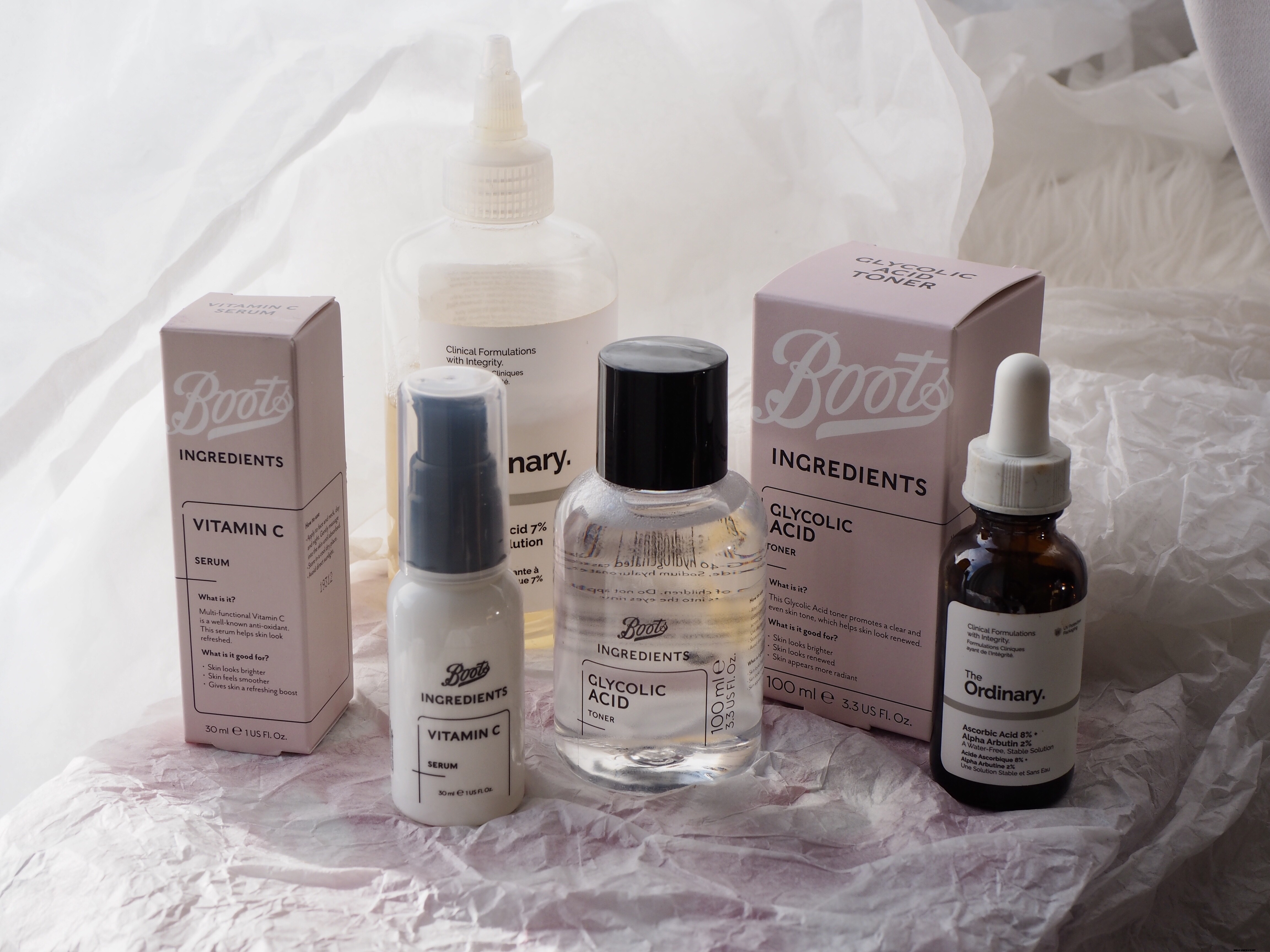 Boots Ingredients vs. The Ordinary: Ingredient Analysis & First Impressions