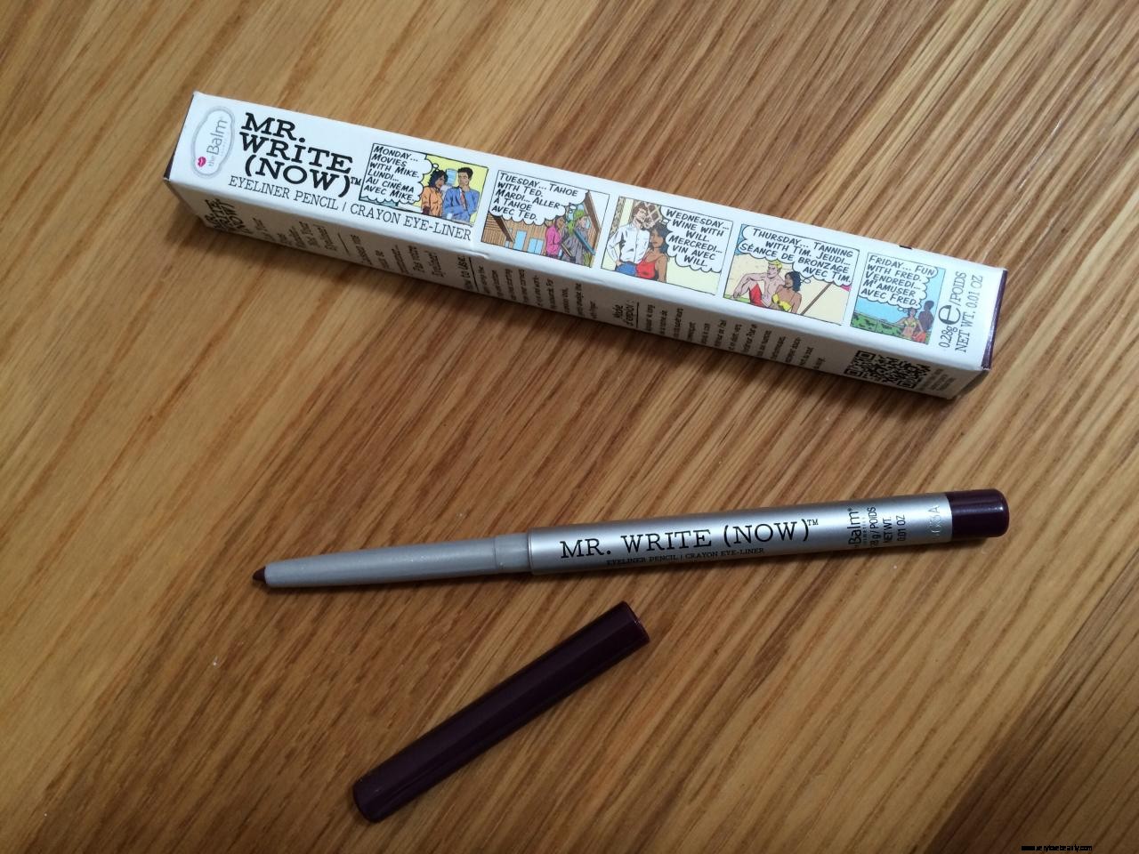 The Balm Mr. Write Now Eyeliner Review: Shade Scott Bordeaux - Is It Worth It?