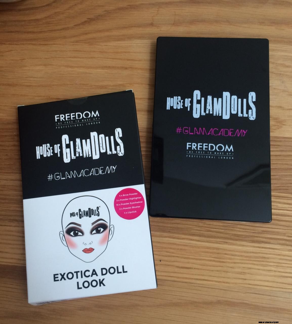 Freedom House of Glam Dolls Exotica Palette Review: Quick Glam Made Easy