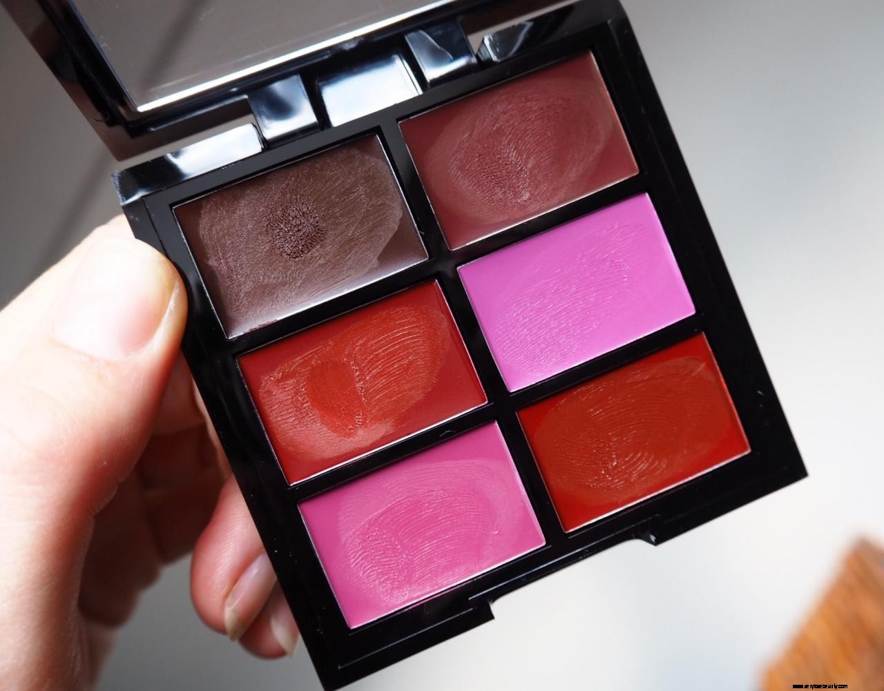 Nyx Pro Lip Cream Palette in The Plums Review: Deep Fall Colors
