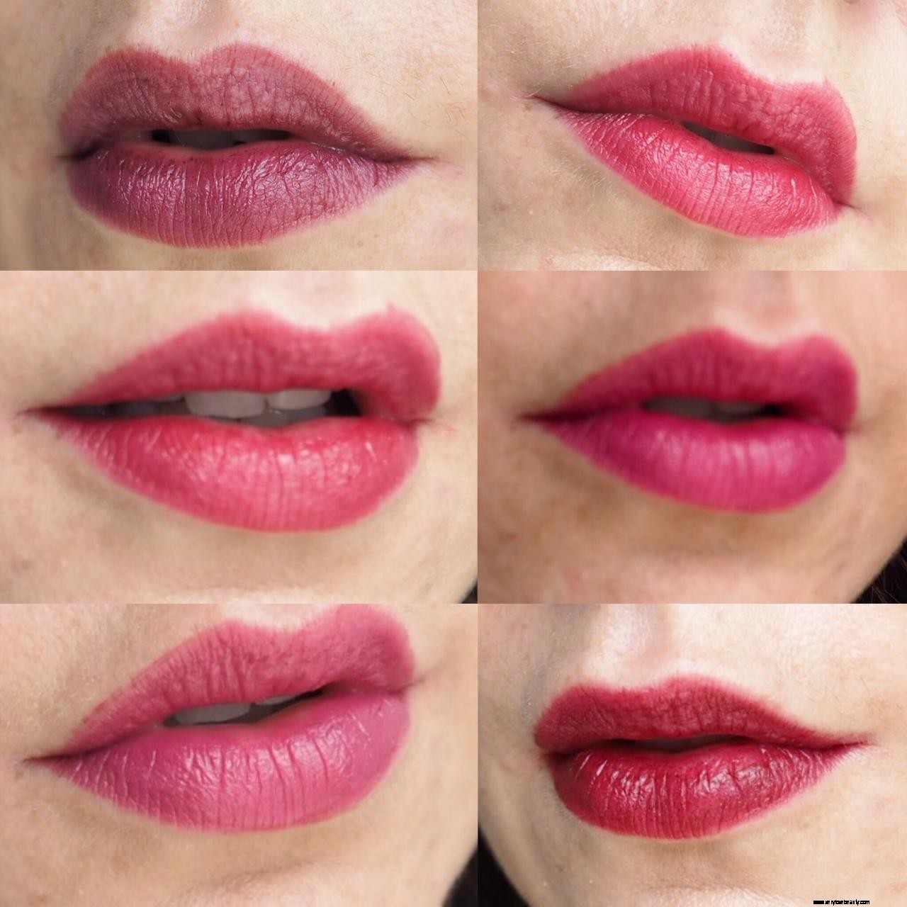 Nyx Pro Lip Cream Palette in The Plums Review: Deep Fall Colors