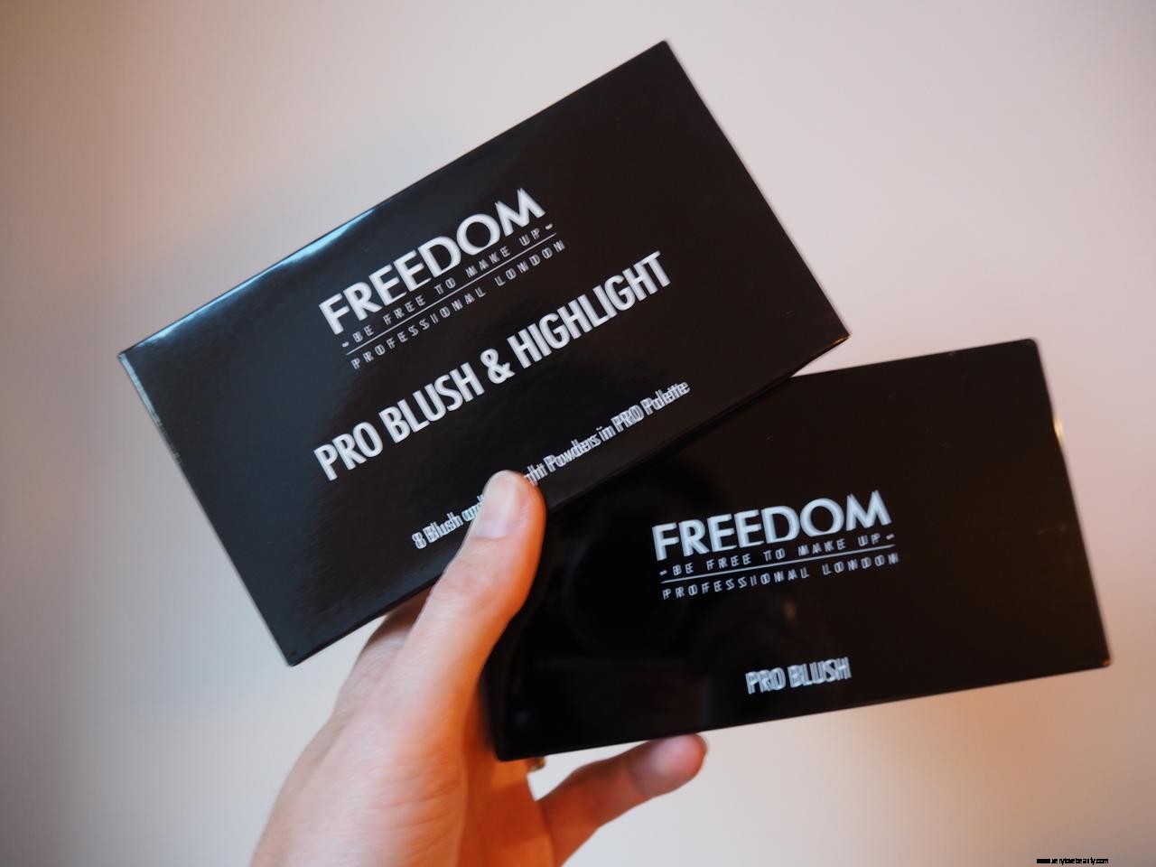 Freedom Cosmetics Pro Blush Palette Review & Swatches | Affordable Makeup