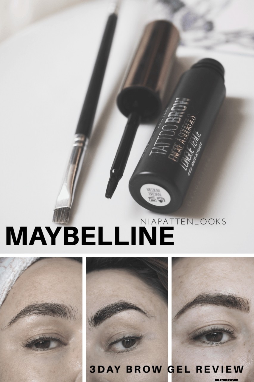 Maybelline Tattoo Brow Review: Easy Peel-Off Tint - Is It Worth It?