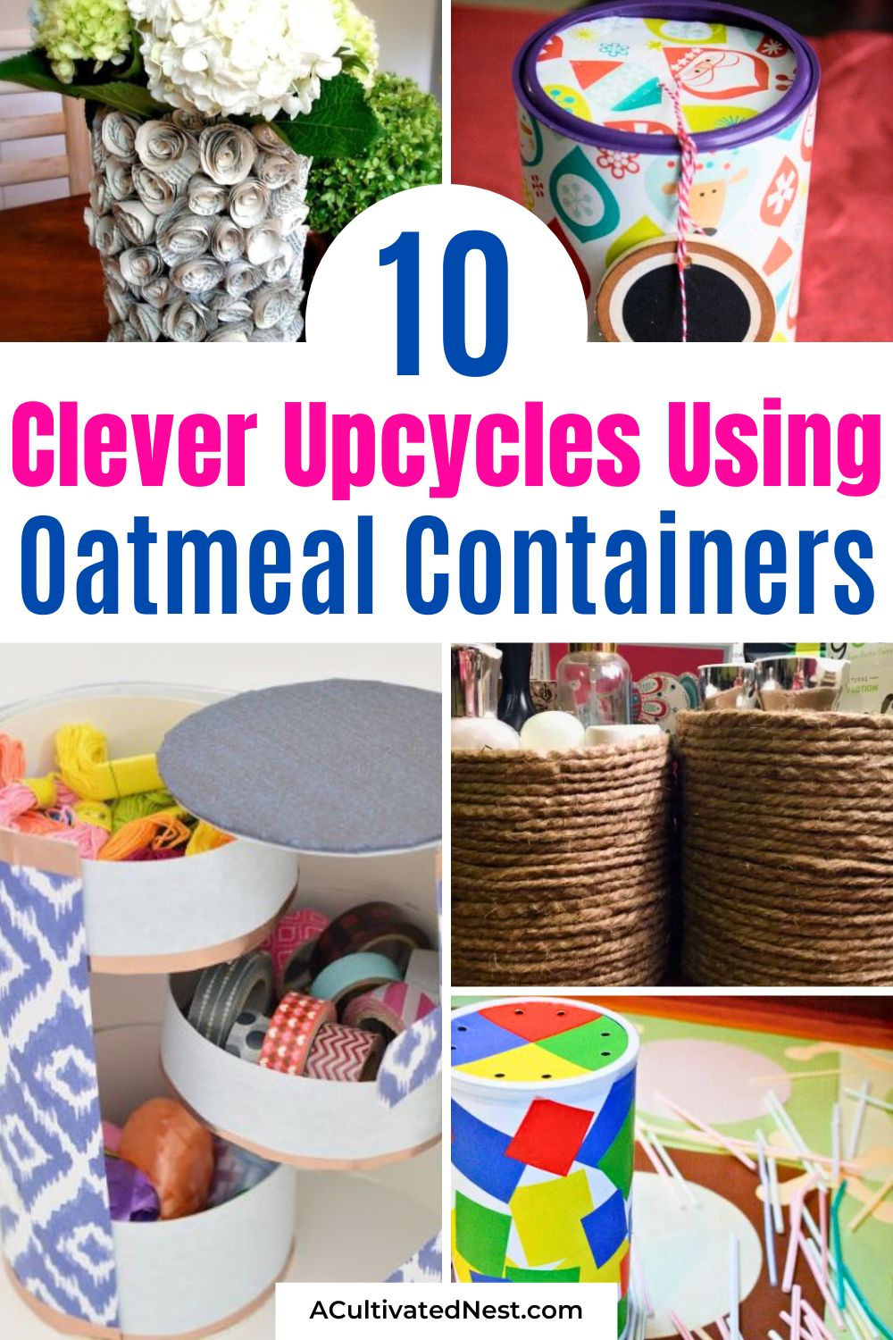 Creative Ways to Repurpose Oatmeal Containers: Storage Ideas & DIY Projects