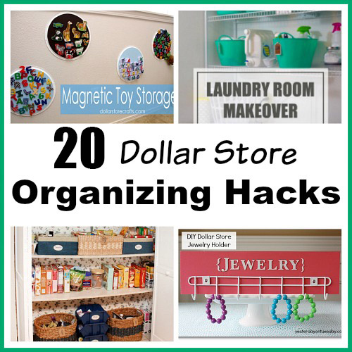 Dollar Store Organization: 20 Budget-Friendly DIY Hacks