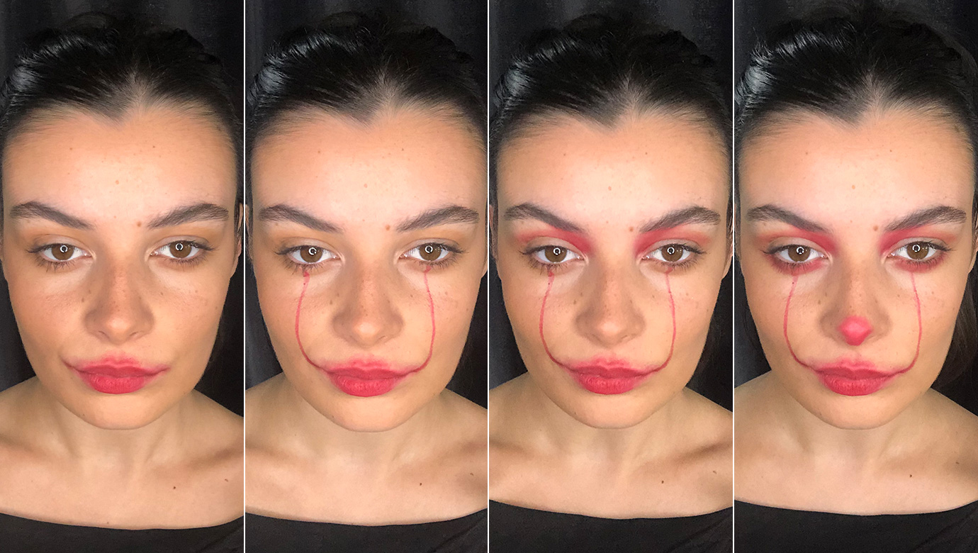 Quick Halloween Makeup Looks: Spider & Clown | Kryolan