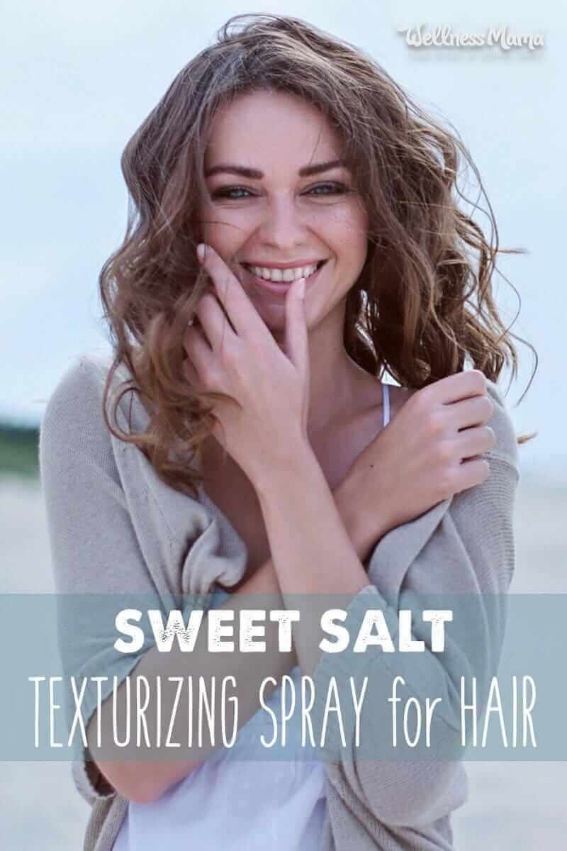Sugar & Spice Texturizing Spray: Natural Beach Waves & Hold for Fine Hair