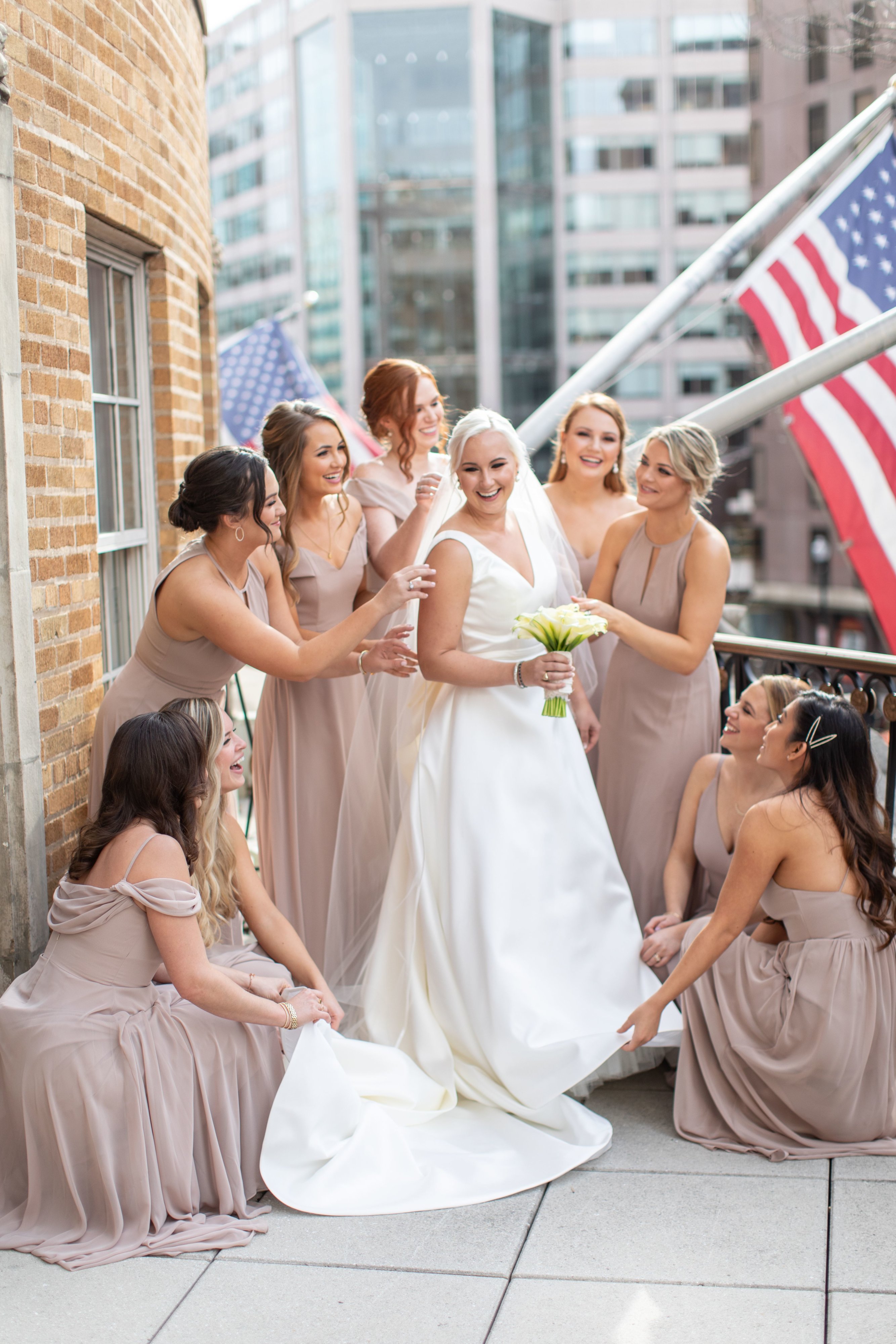 Elegant Winter Wedding at Mayflower Hotel | Madeline & Joseph