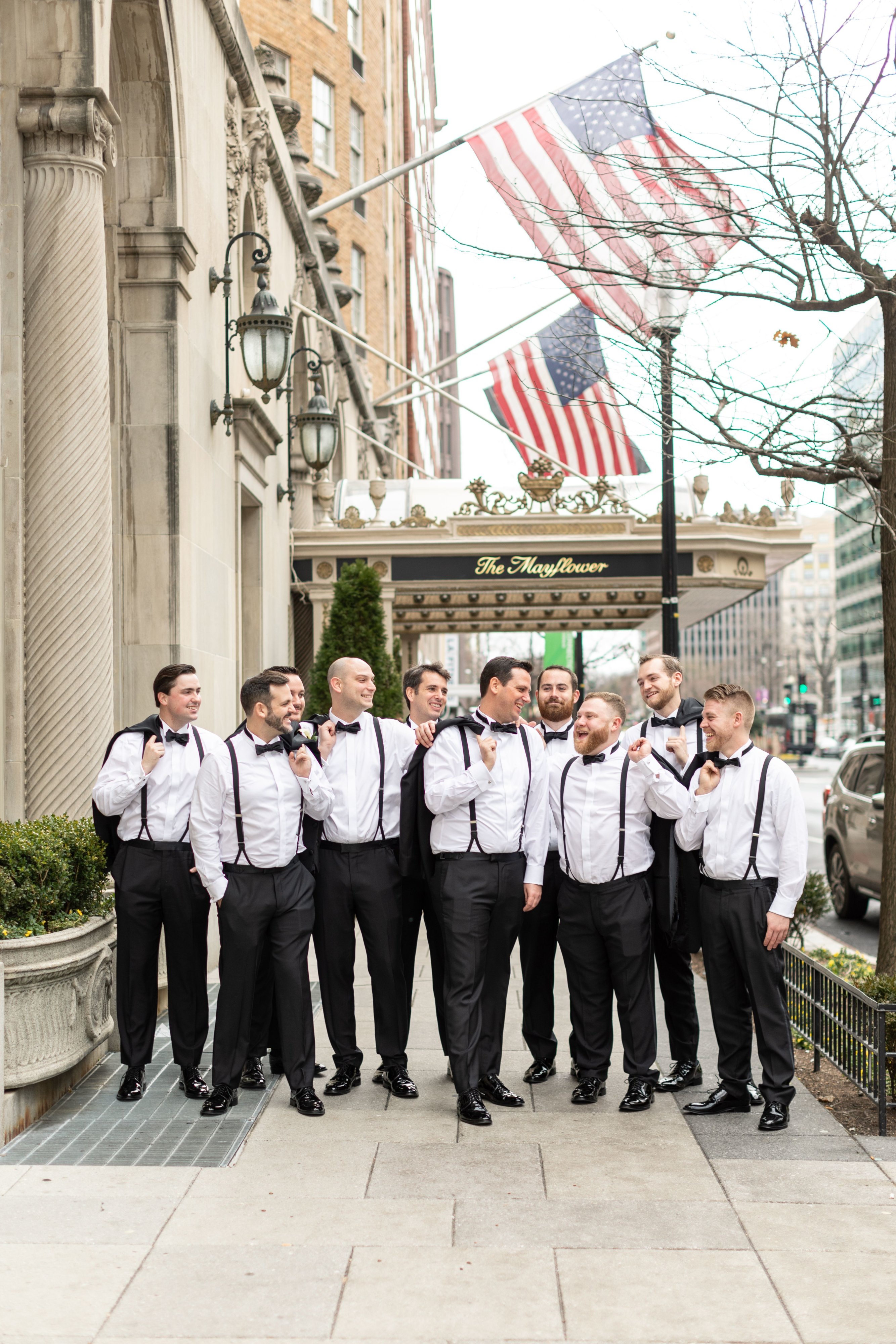 Elegant Winter Wedding at Mayflower Hotel | Madeline & Joseph
