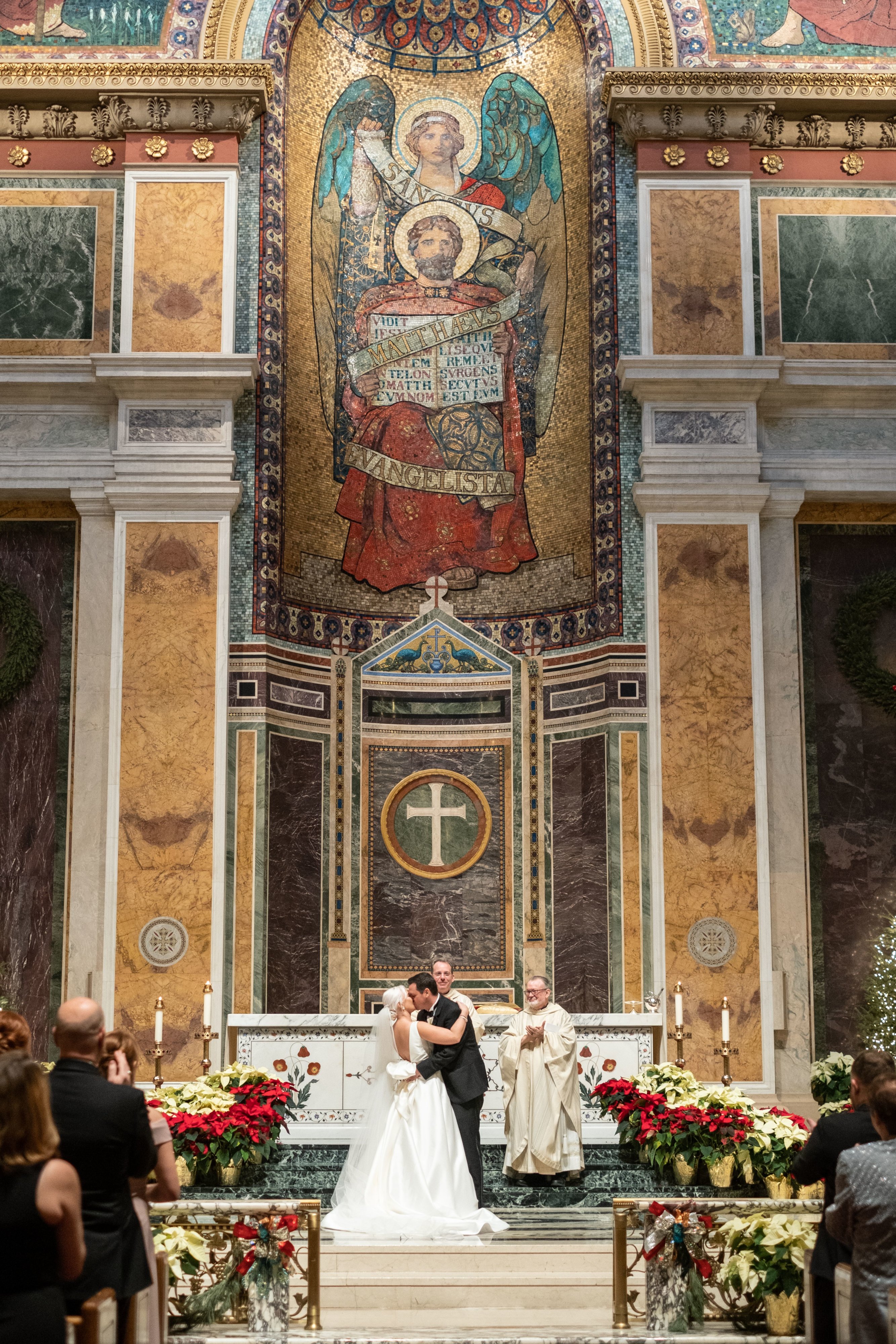 Elegant Winter Wedding at Mayflower Hotel | Madeline & Joseph