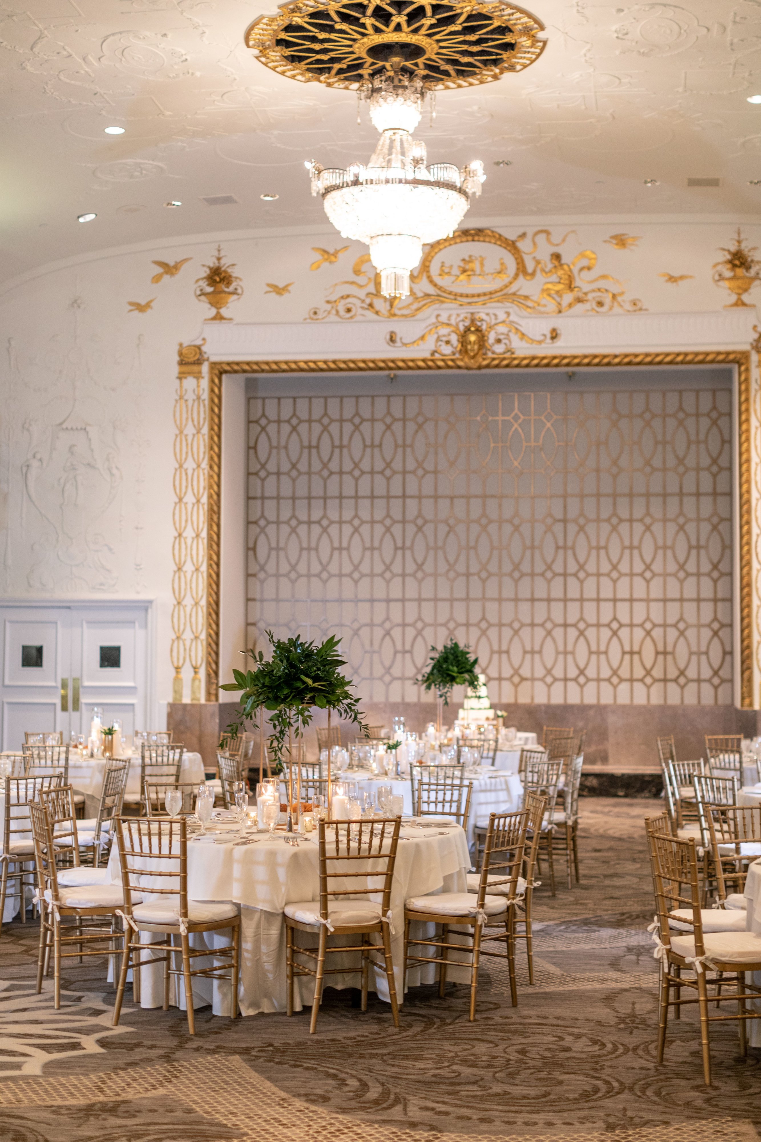 Elegant Winter Wedding at Mayflower Hotel | Madeline & Joseph