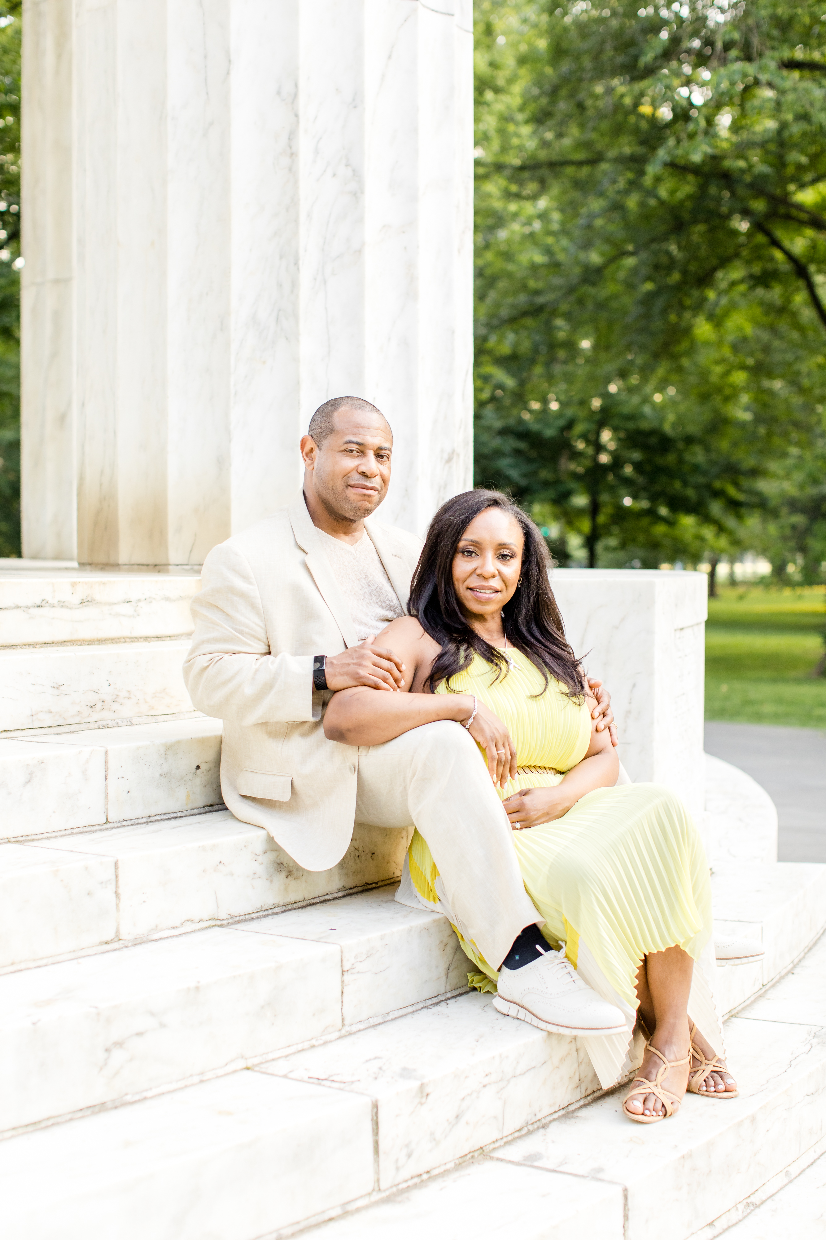 Three Looks, One Love: Engagement Photos Inspired by Sex and the City