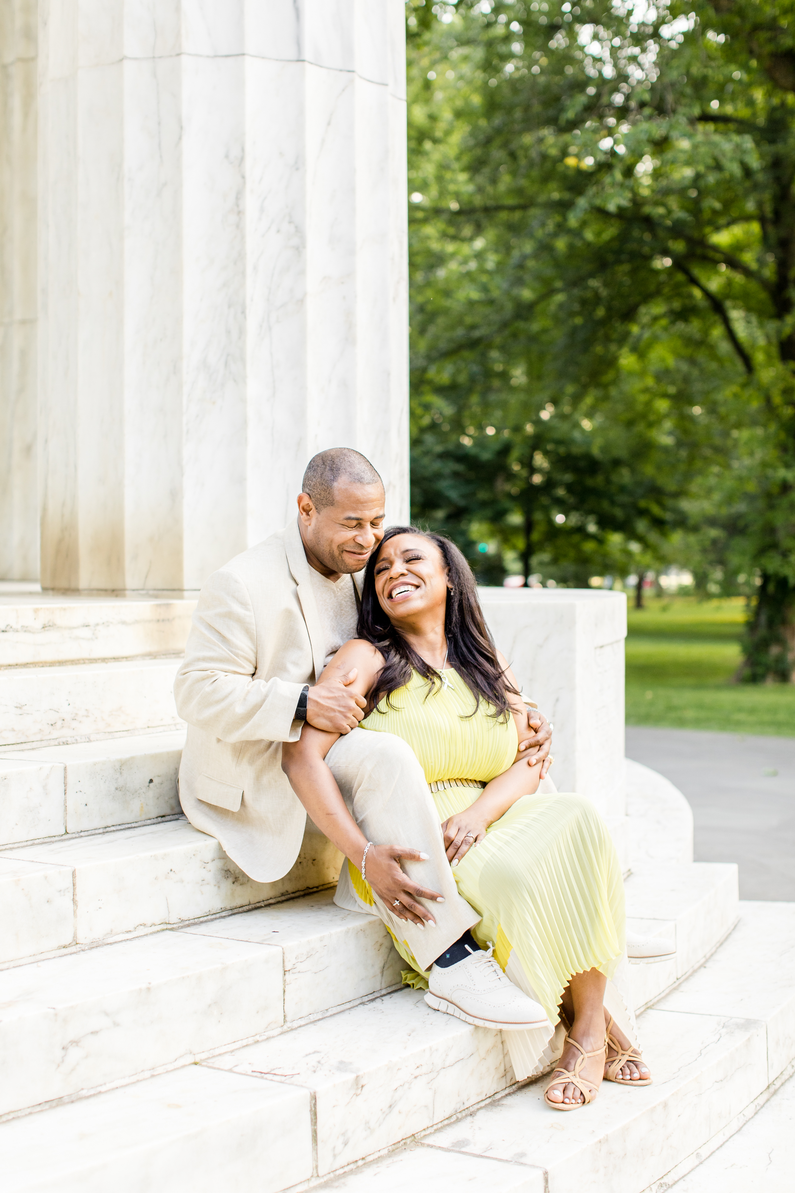 Three Looks, One Love: Engagement Photos Inspired by Sex and the City