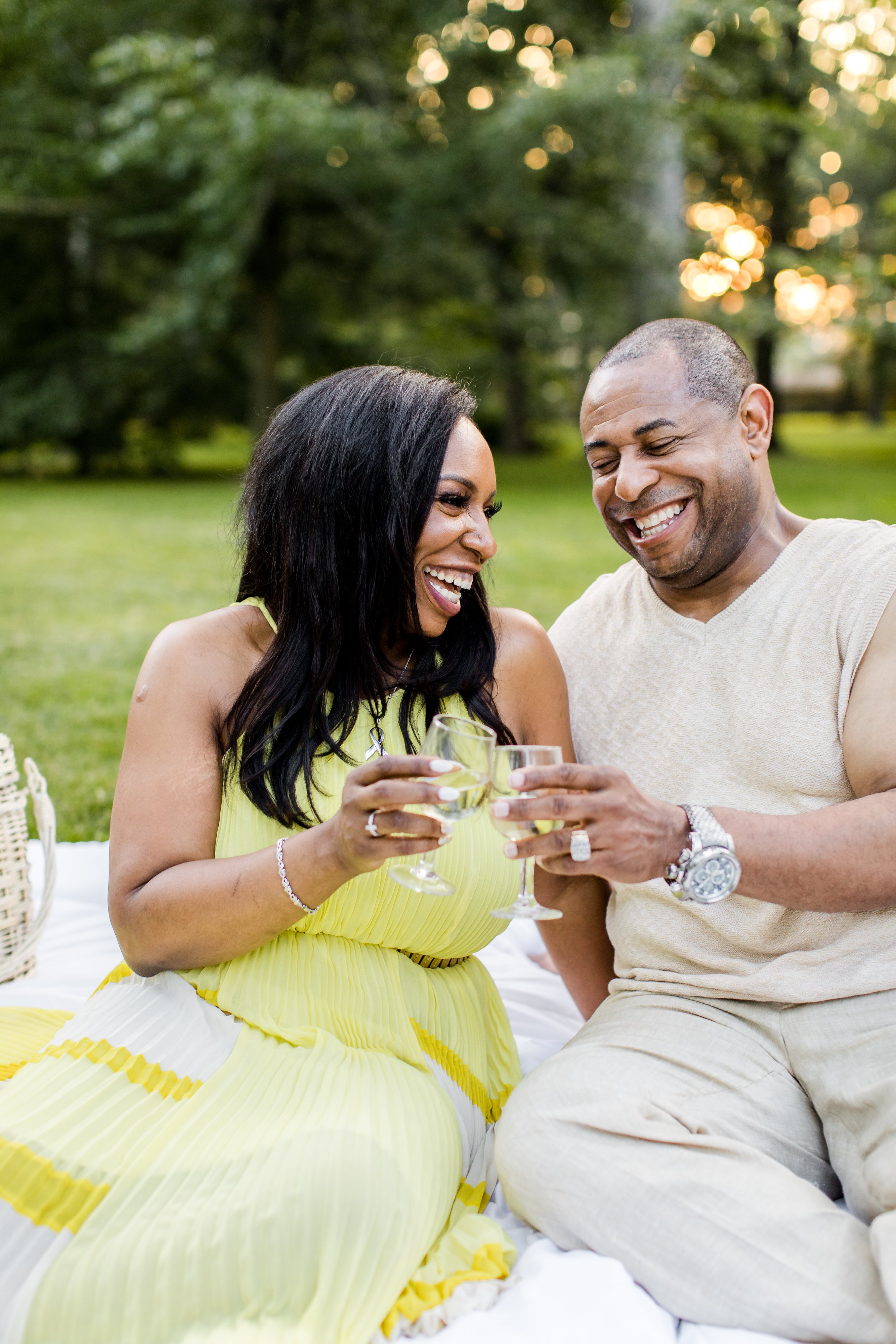 Three Looks, One Love: Engagement Photos Inspired by Sex and the City