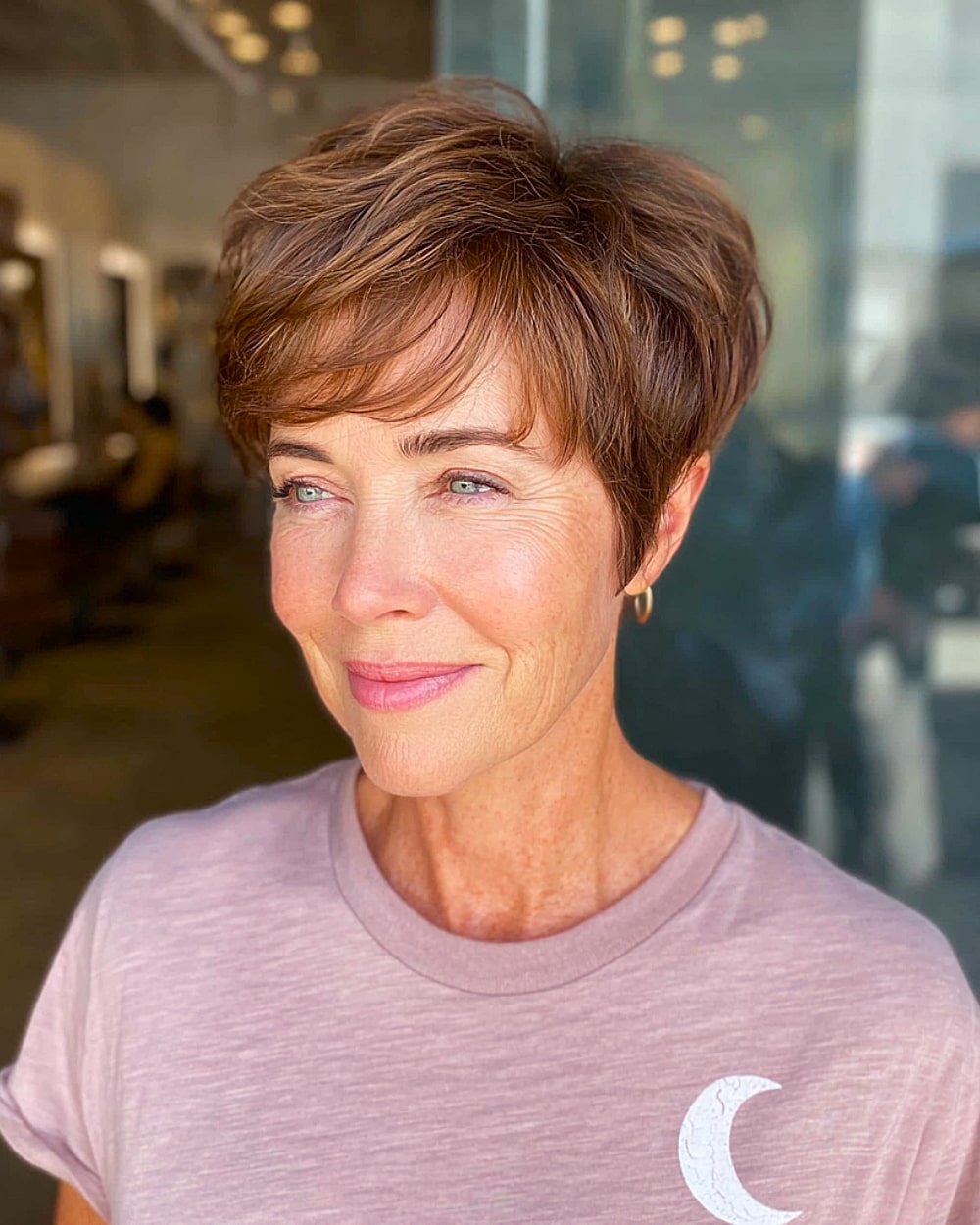 Best Short Brown Hairstyles for Fine Hair After 50 | Expert Advice