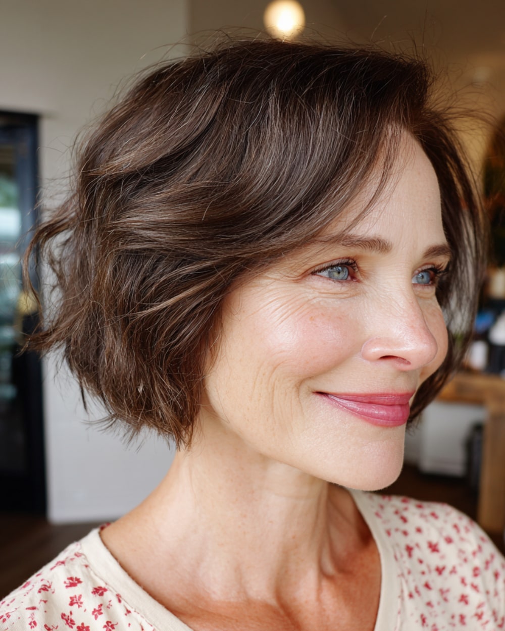 Best Short Brown Hairstyles for Fine Hair After 50 | Expert Advice