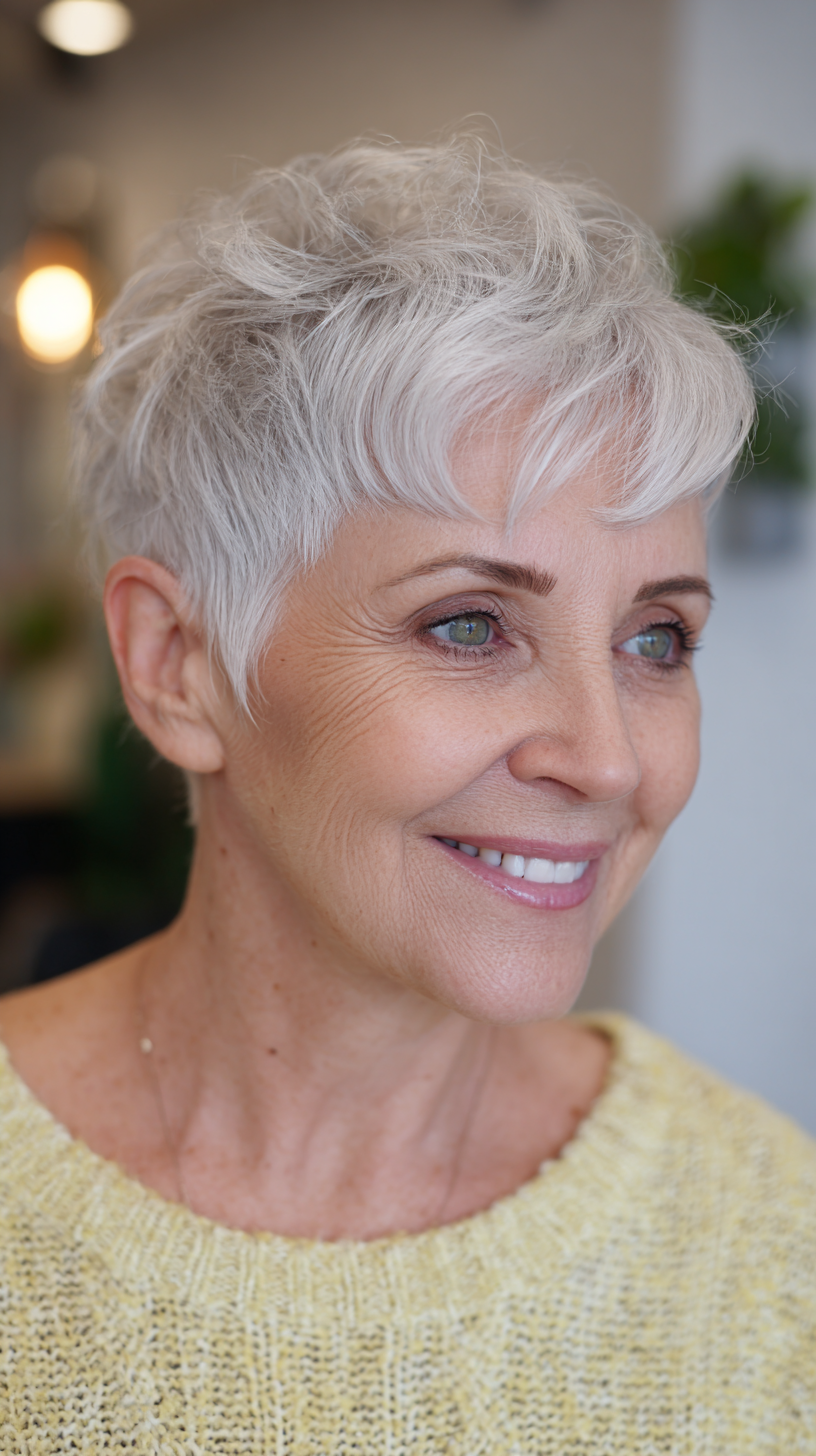 Best Short Pixie Cuts for Women Over 70: Style & Tips