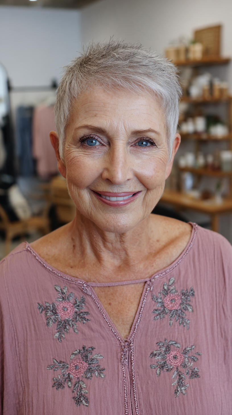 Best Short Pixie Cuts for Women Over 70: Style & Tips