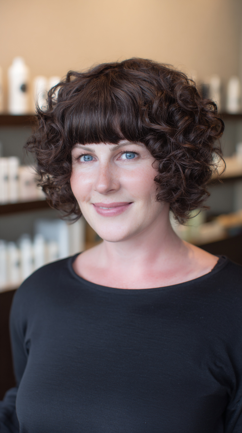 Stylish Short Curly Haircuts for Women Over 50 | Expert Ideas