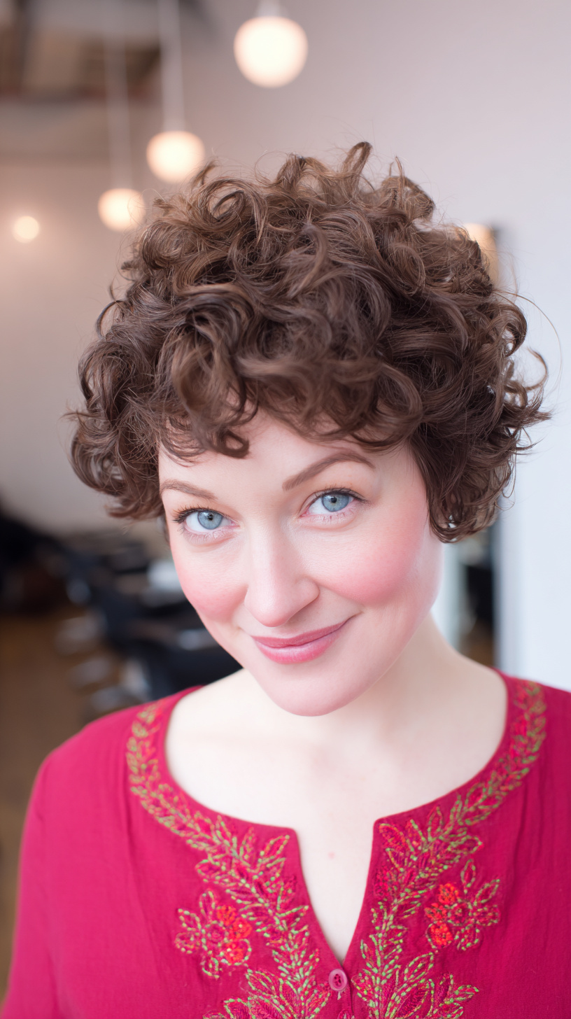 Stylish Short Curly Haircuts for Women Over 50 | Expert Ideas