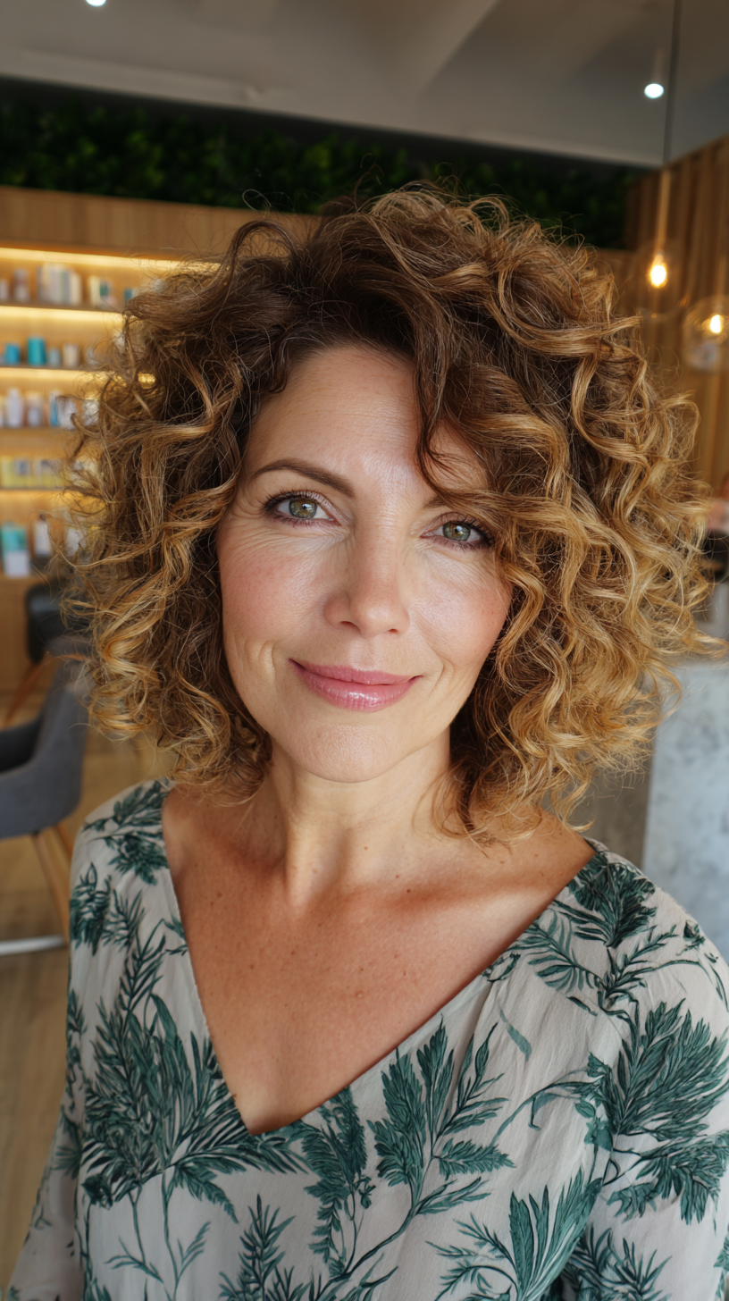 Stylish Short Curly Haircuts for Women Over 50 | Expert Ideas