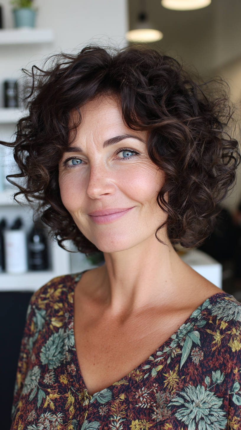 Stylish Short Curly Haircuts for Women Over 50 | Expert Ideas