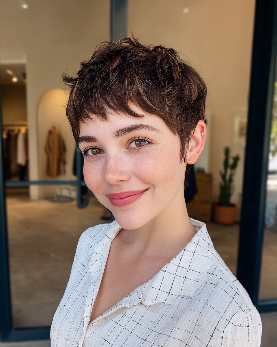 Brown Pixie Cuts 2026: Stylish & Feminine Hair Trends