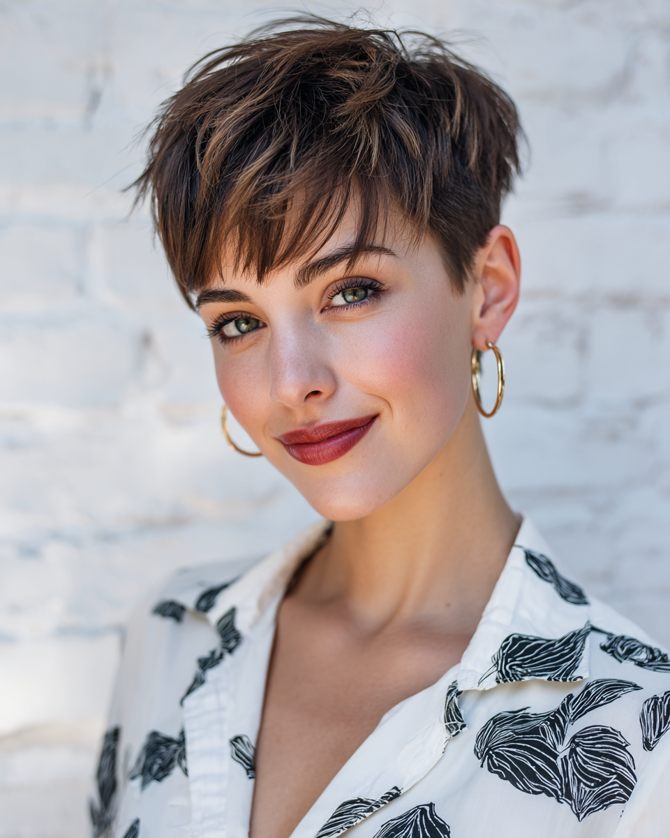 Brown Pixie Cuts 2026: Stylish & Feminine Hair Trends