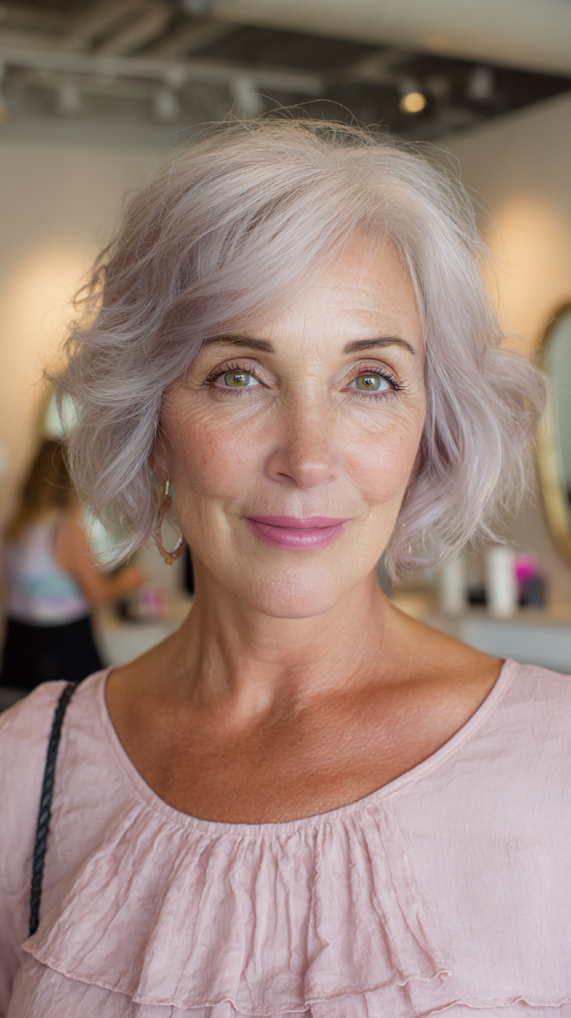 Best Short Haircuts for Fine, Thin Hair in Seniors - Volume & Style