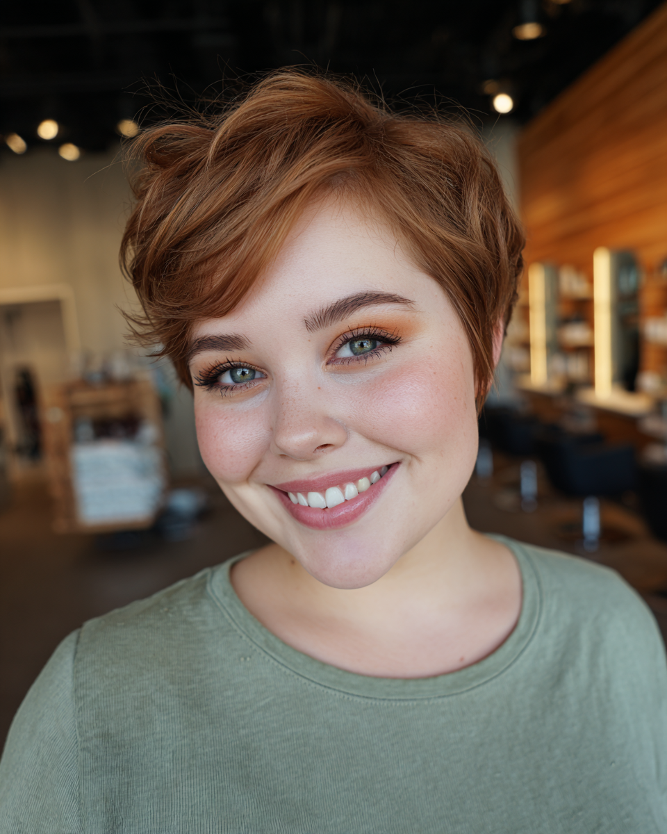Best Short Hairstyles for Round Faces: Flattering & Proportionate Cuts