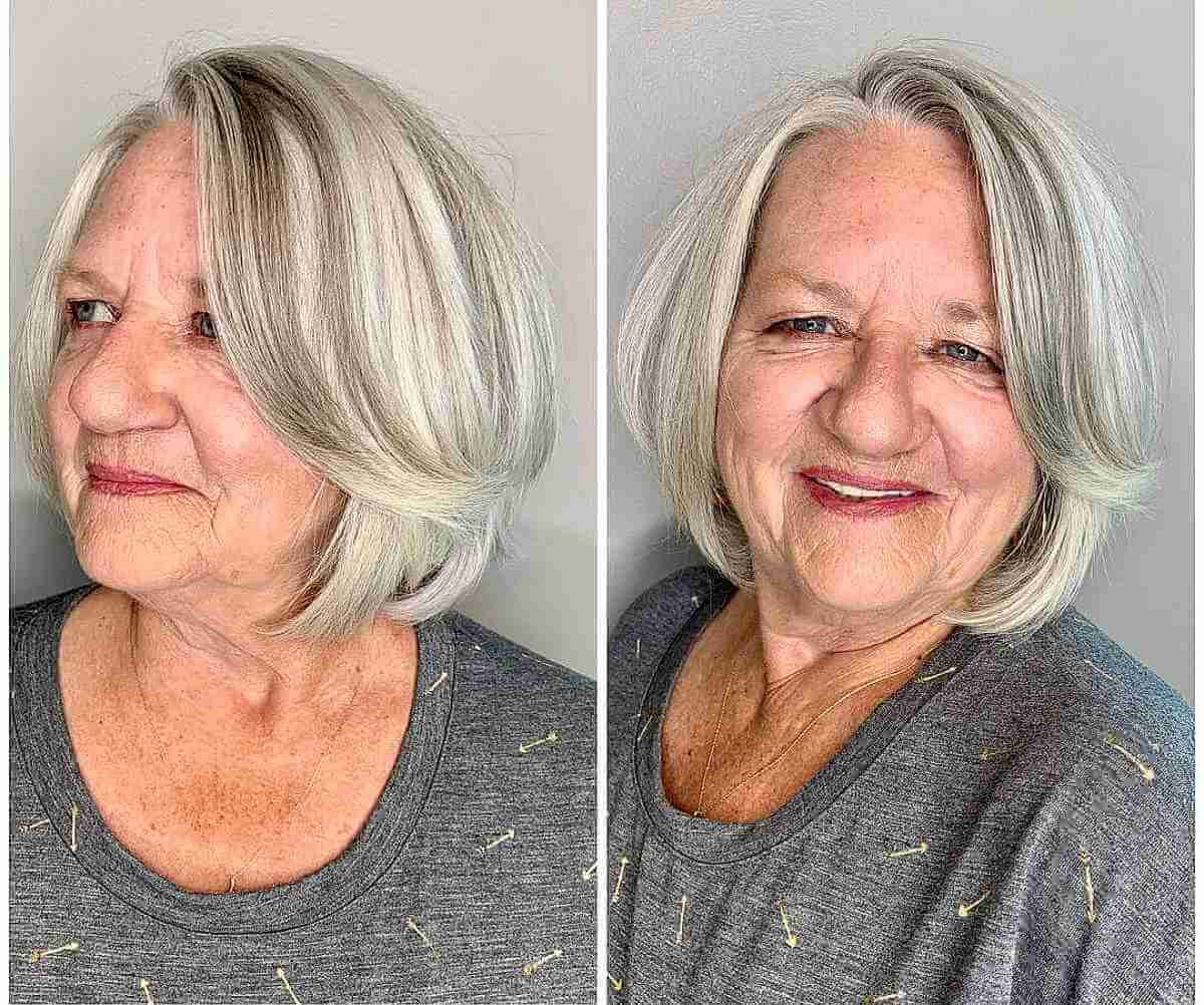 Best Short Hairstyles for Women Over 60 with Grey Hair | Expert Advice