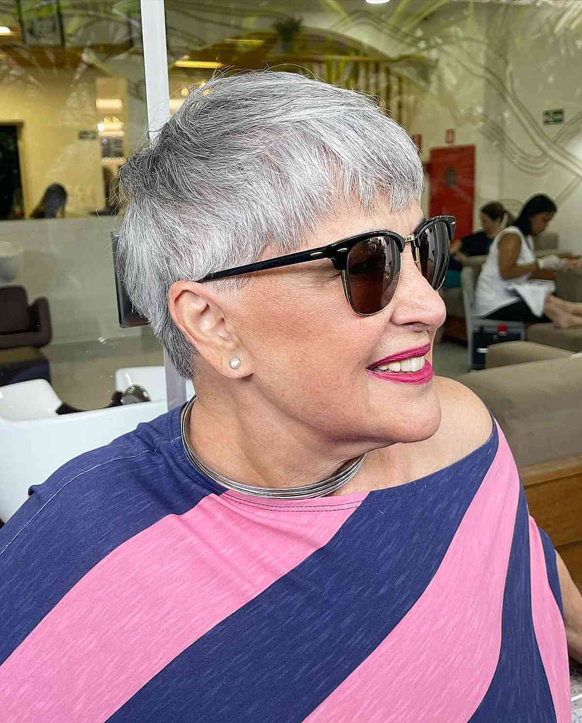 Best Short Hairstyles for Women Over 60 with Grey Hair | Expert Advice