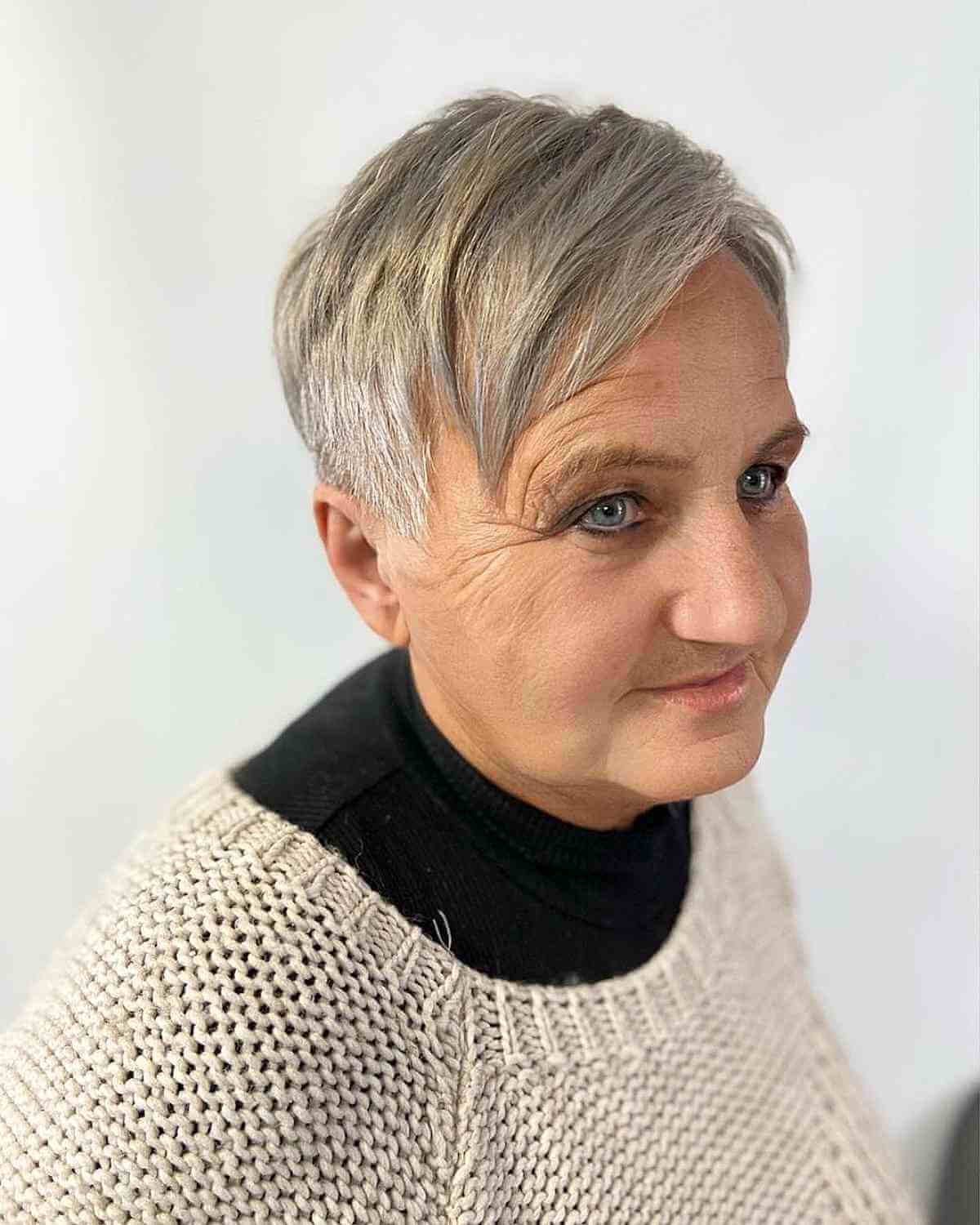Best Short Hairstyles for Women Over 60 with Grey Hair | Expert Advice
